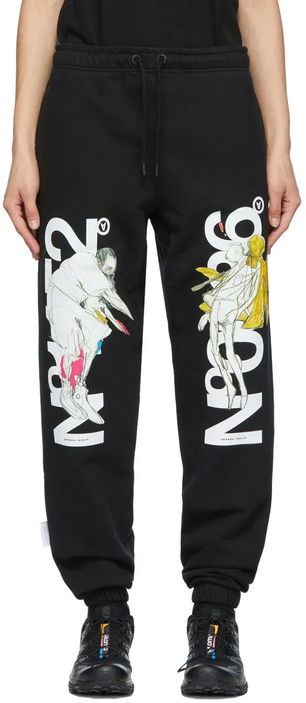Aitor Throupâ€™s TheDSA Black 'N.1452' Lounge Pants