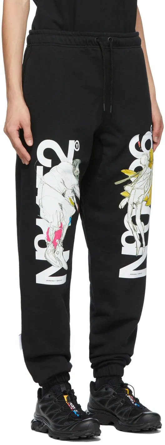 Aitor Throupâ€™s TheDSA Black 'N.1452' Lounge Pants