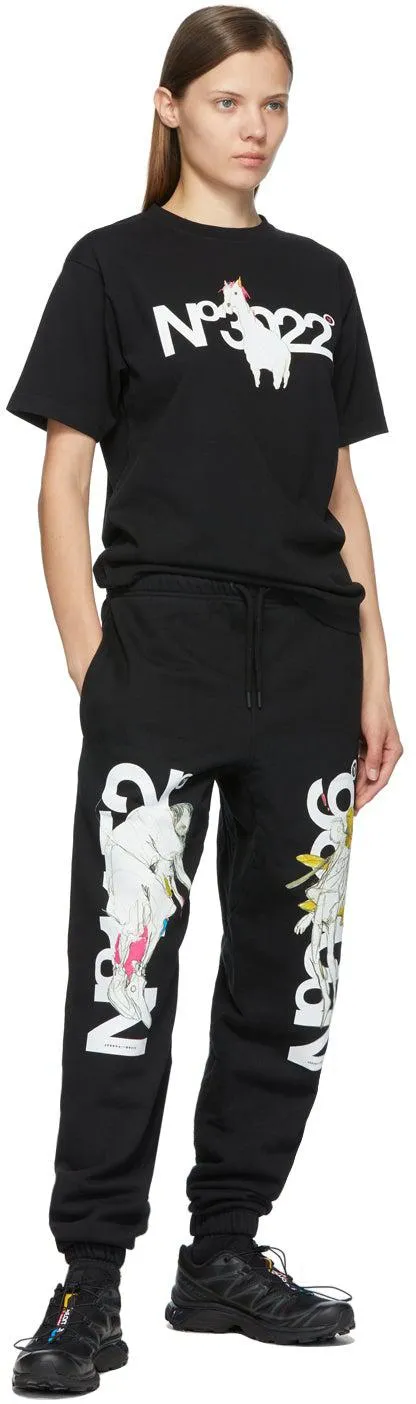 Aitor Throupâ€™s TheDSA Black 'N.1452' Lounge Pants