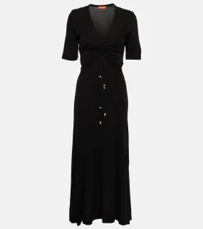 Altuzarra Panya ruched midi dress