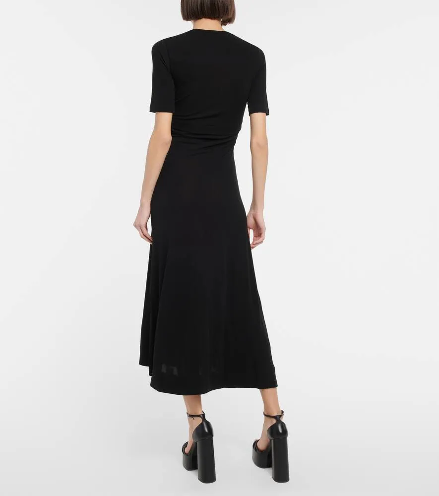 Altuzarra Panya ruched midi dress