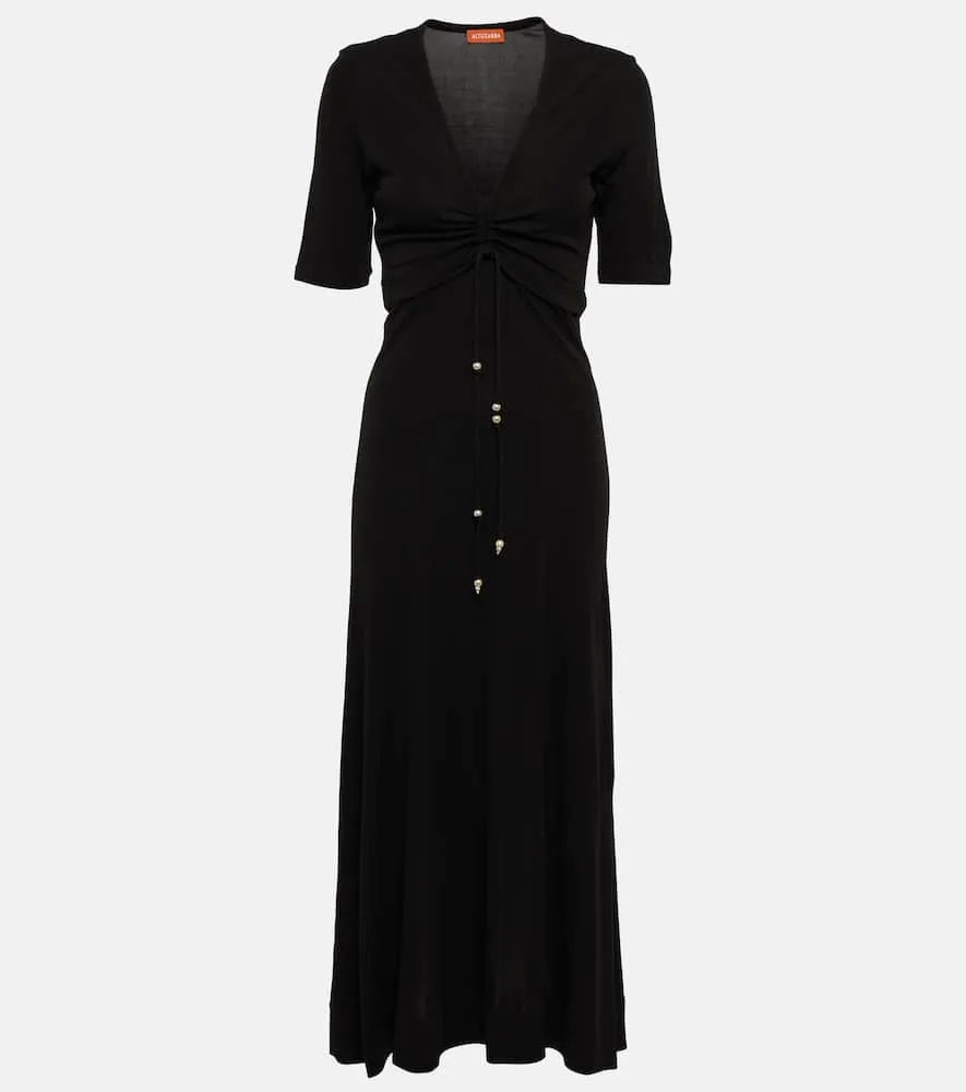 Altuzarra Panya ruched midi dress