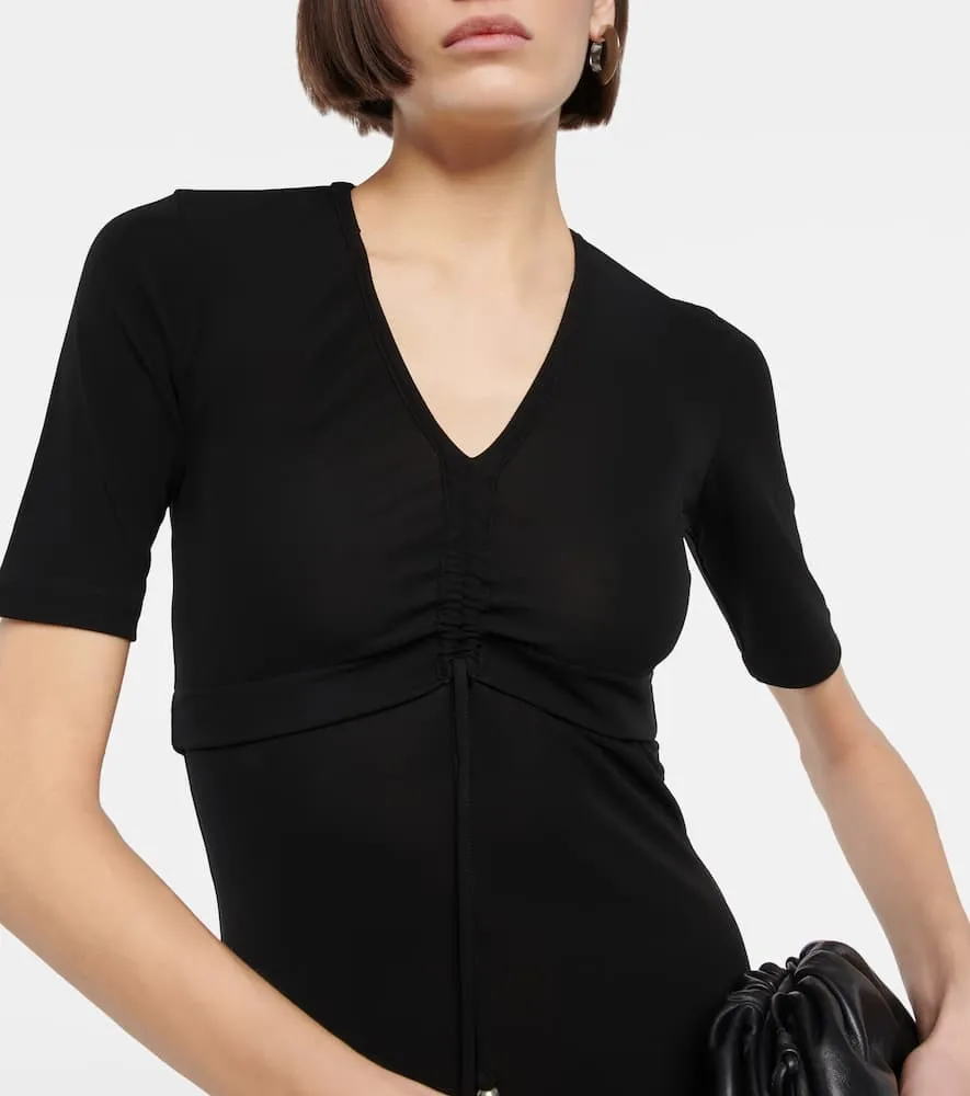 Altuzarra Panya ruched midi dress