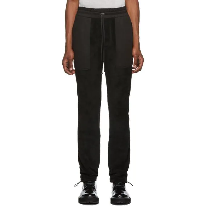 AMIRI Black Fleece Military Lounge Pants