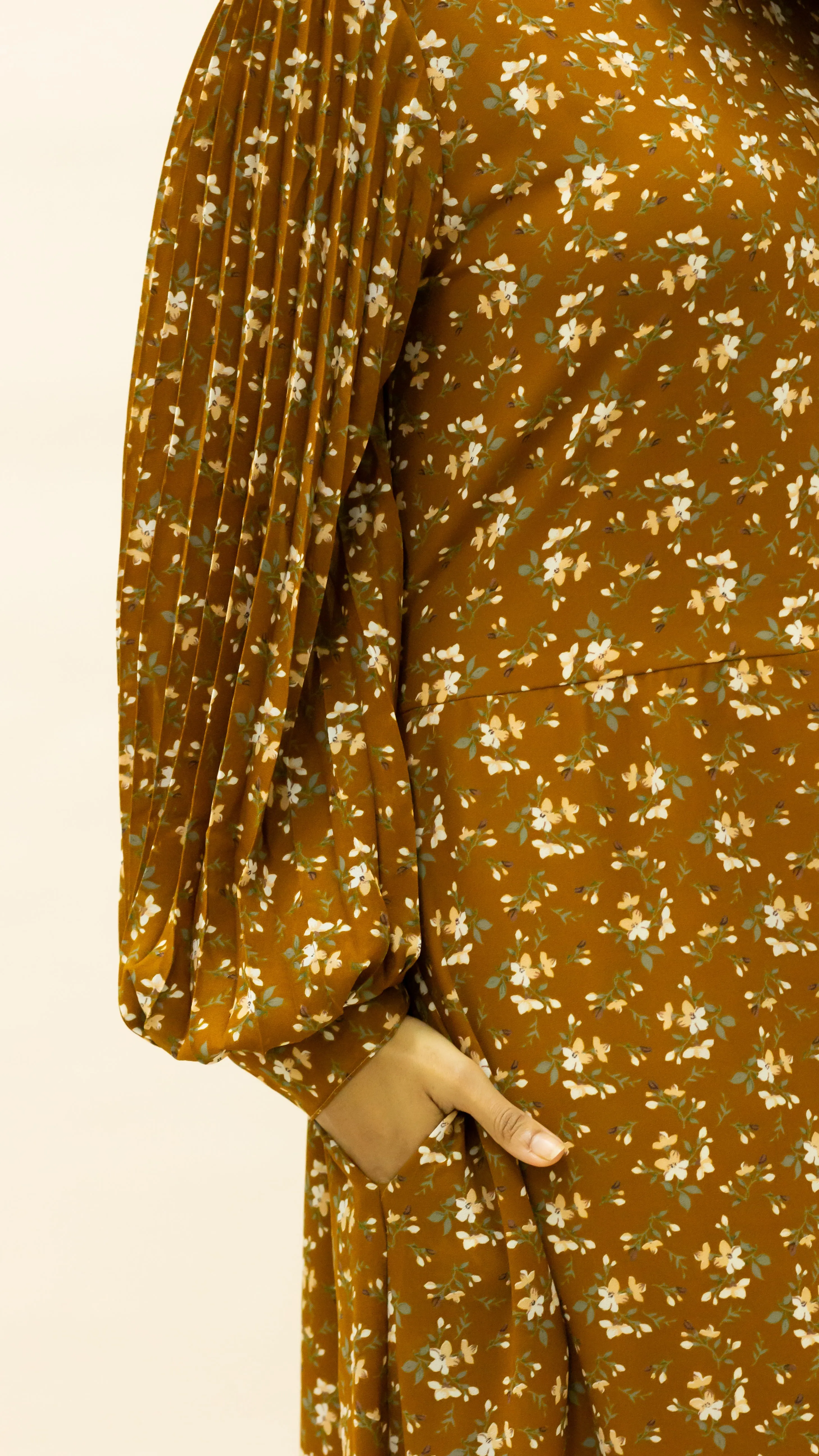 BAIZA MAXI DRESS - CEDAR