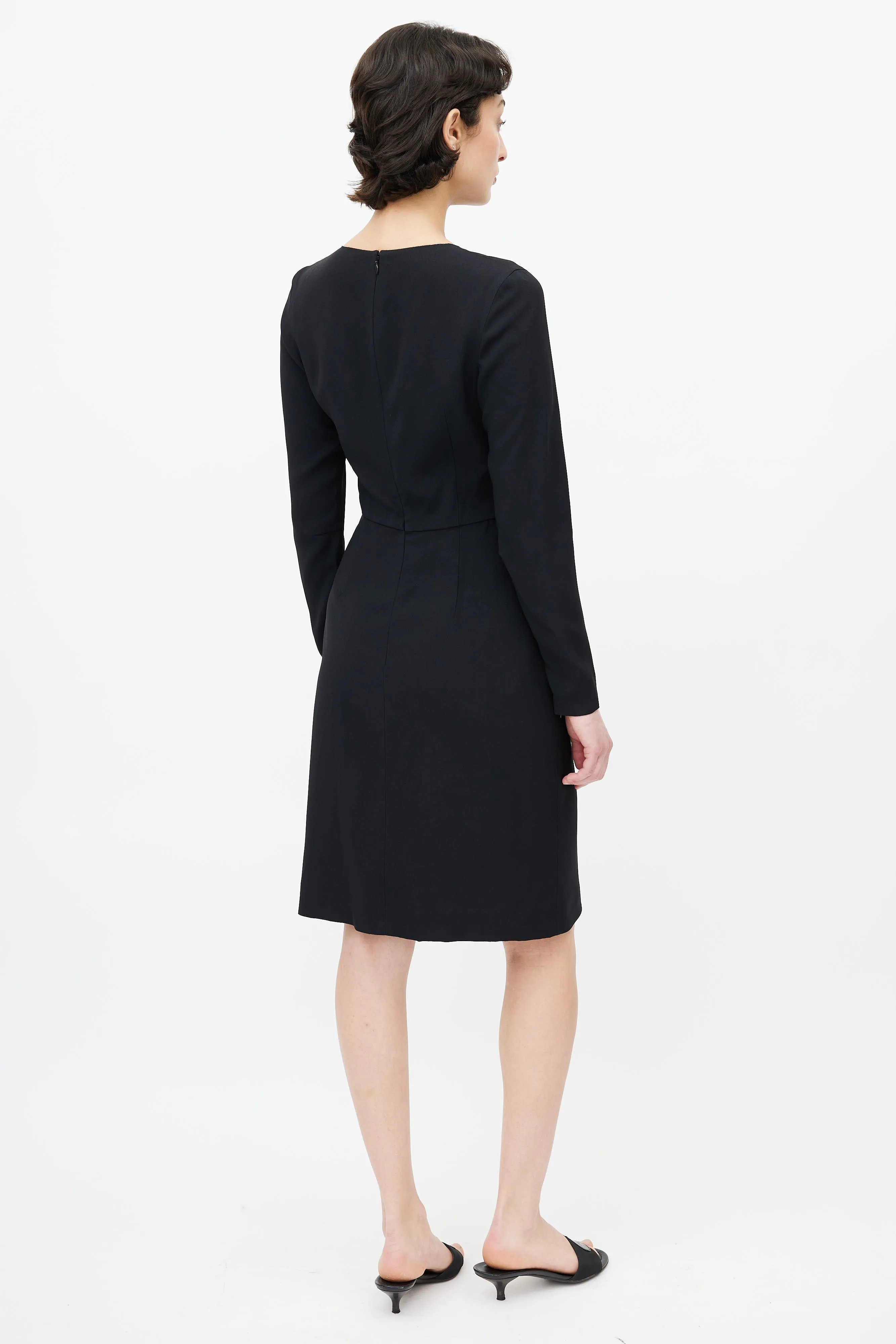 Black Knotted Dress