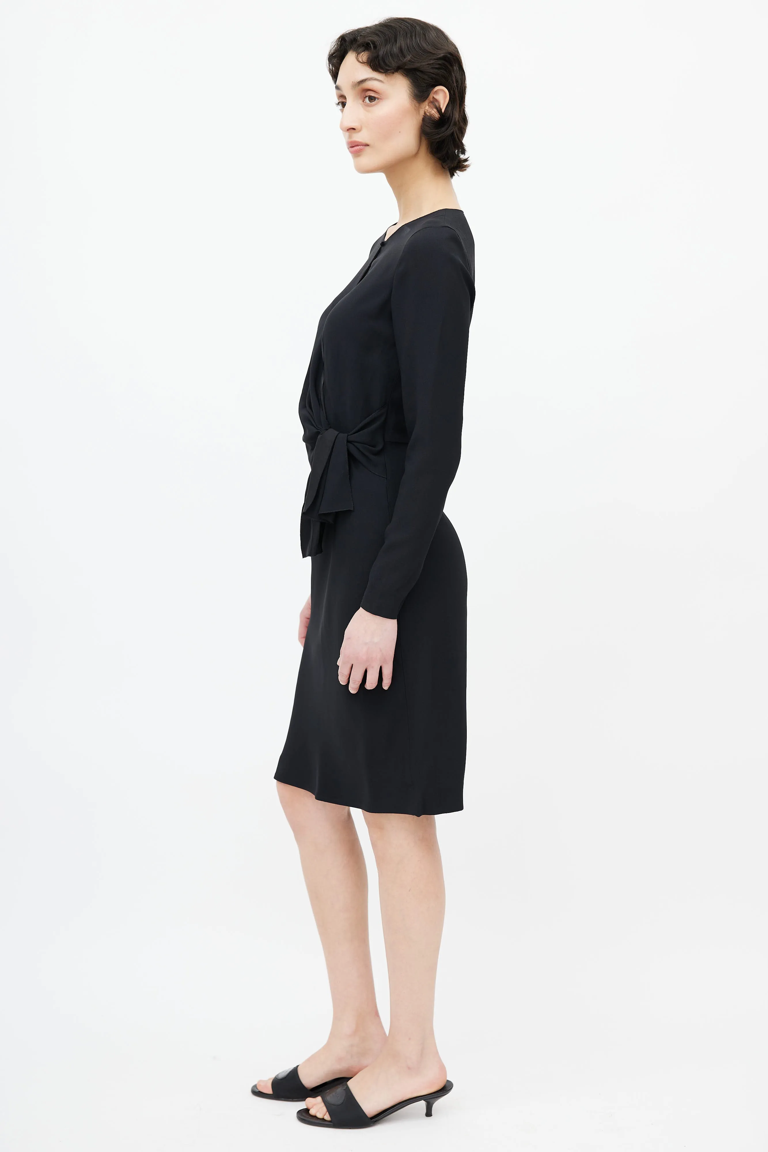 Black Knotted Dress