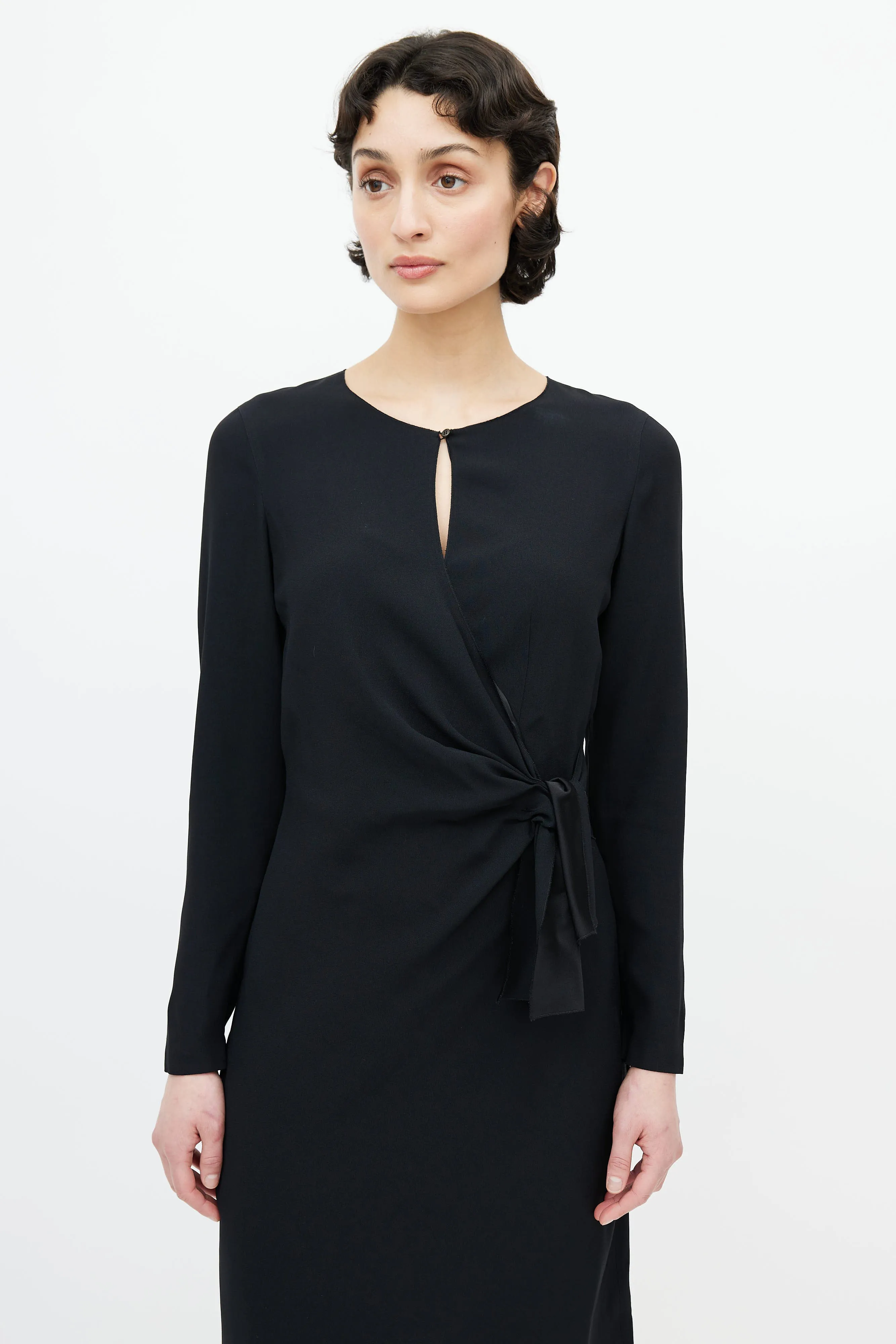 Black Knotted Dress