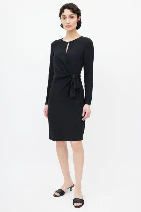 Black Knotted Dress