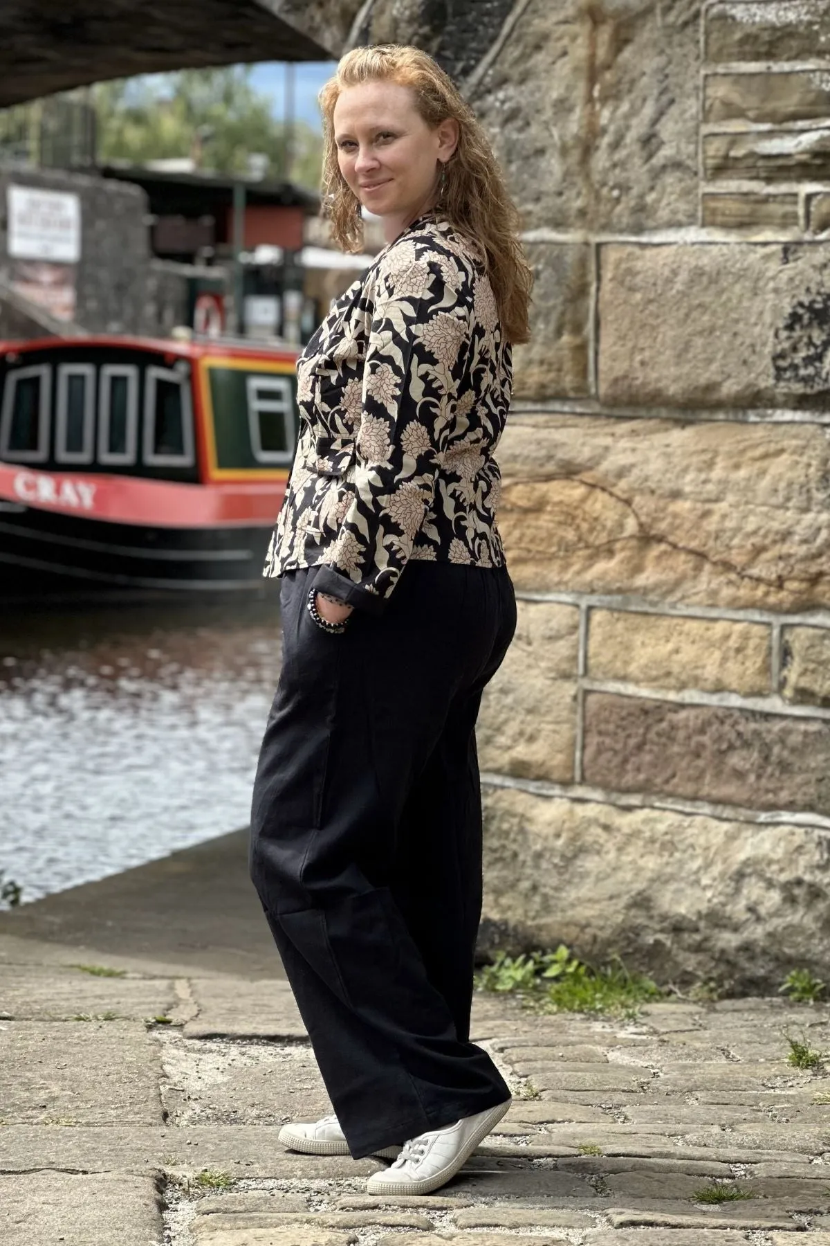 block print jacket