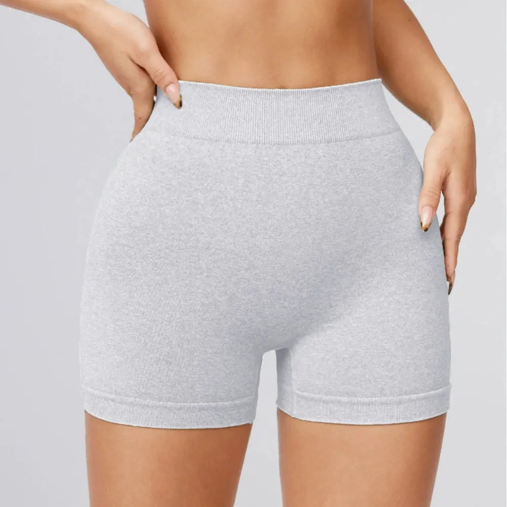 Booty-Boosting V-Back Scrunch Shorts for Yoga & Fitness