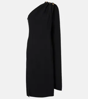 Bottega Veneta One-shoulder cr√É¬™pe midi dress