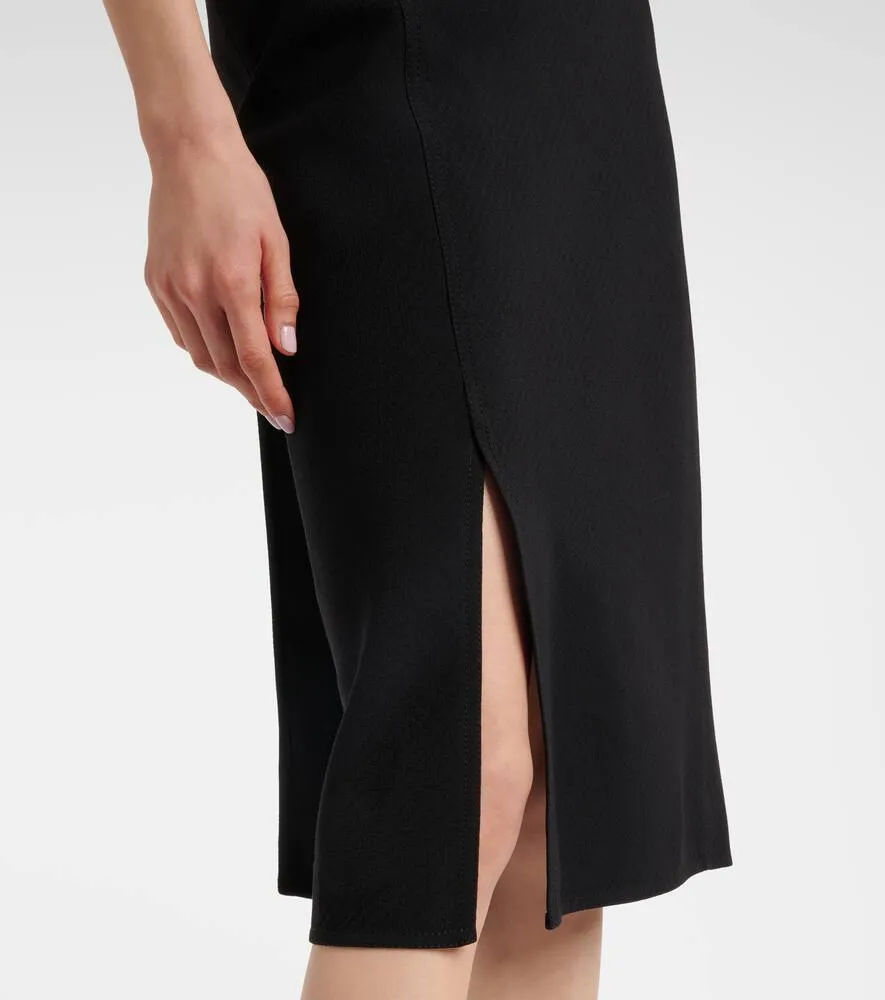 Bottega Veneta One-shoulder cr√É¬™pe midi dress