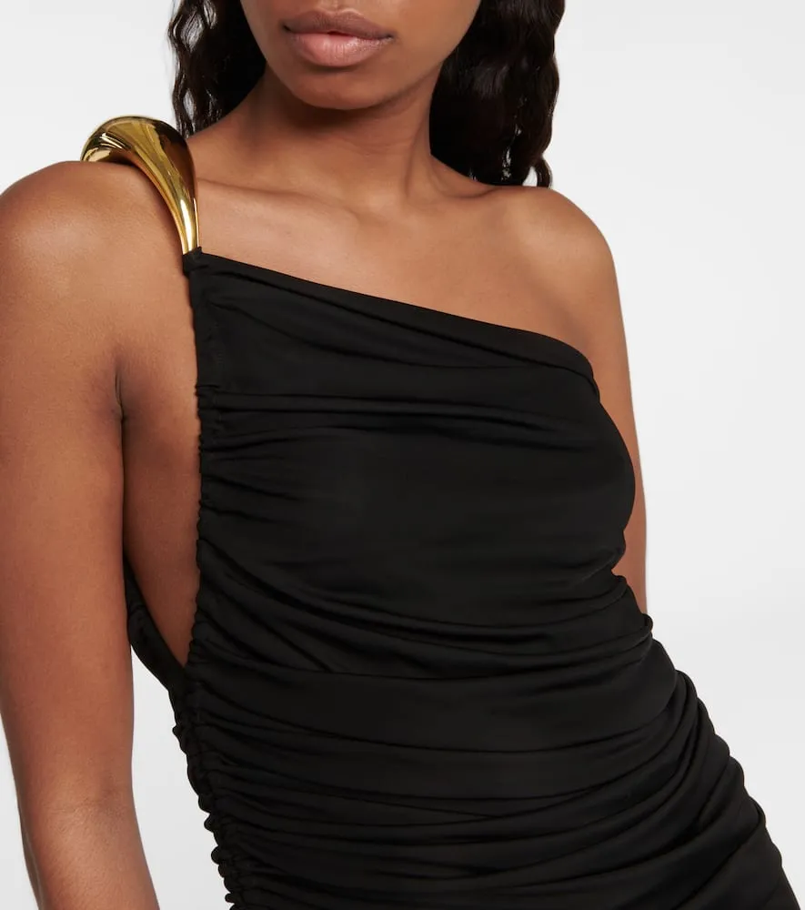 Bottega Veneta One-shoulder midi dress