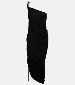 Bottega Veneta One-shoulder midi dress