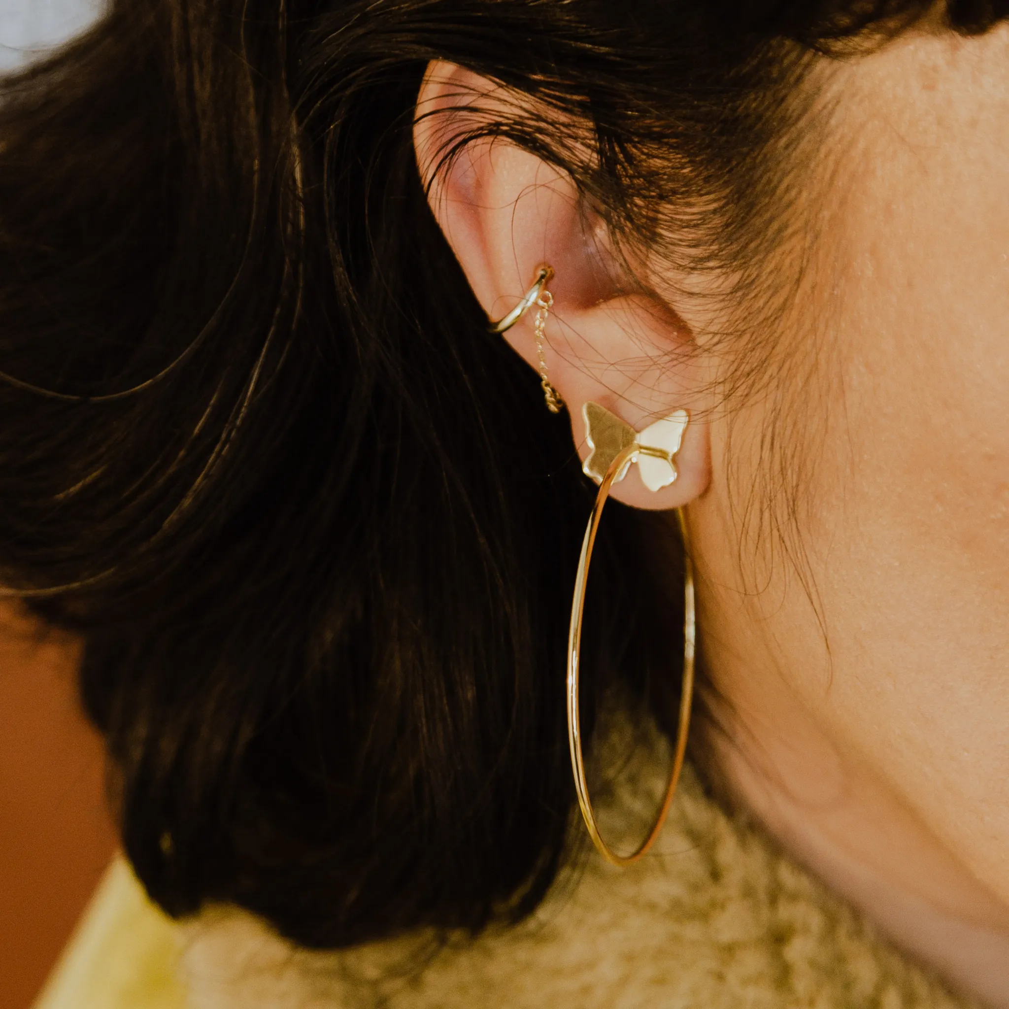 Butterfly Plates   Thin Hoops