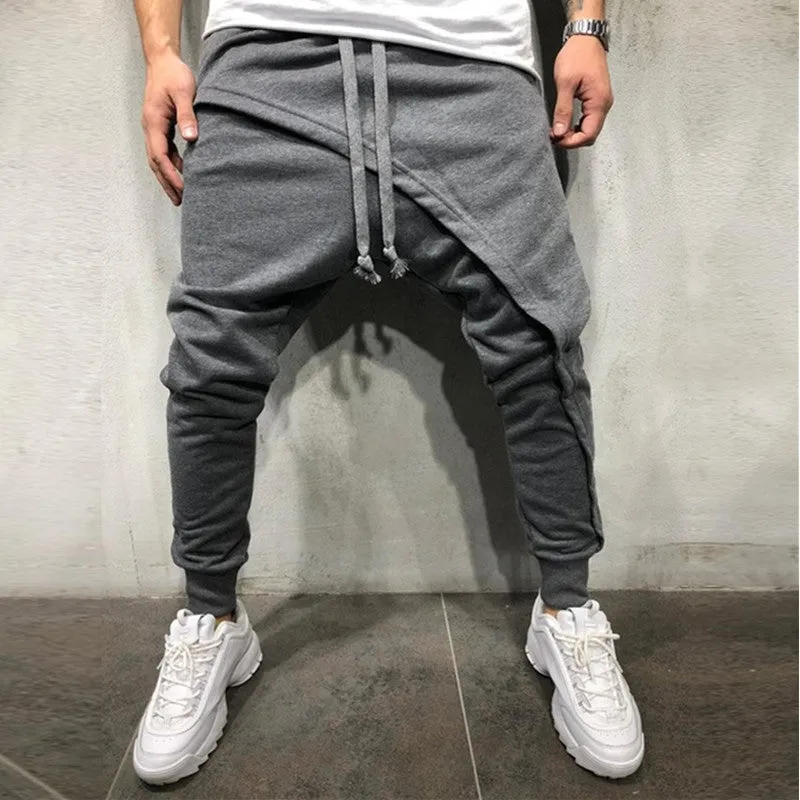 Casual Sports Drawstring Pants Men