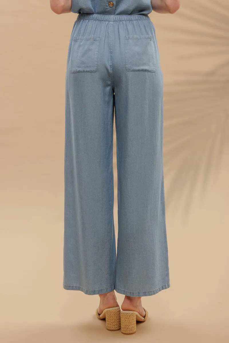 Chambray Pants