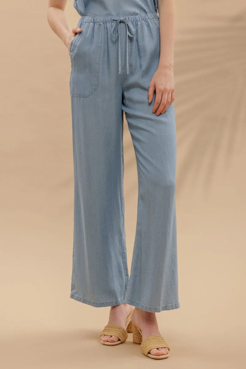 Chambray Pants