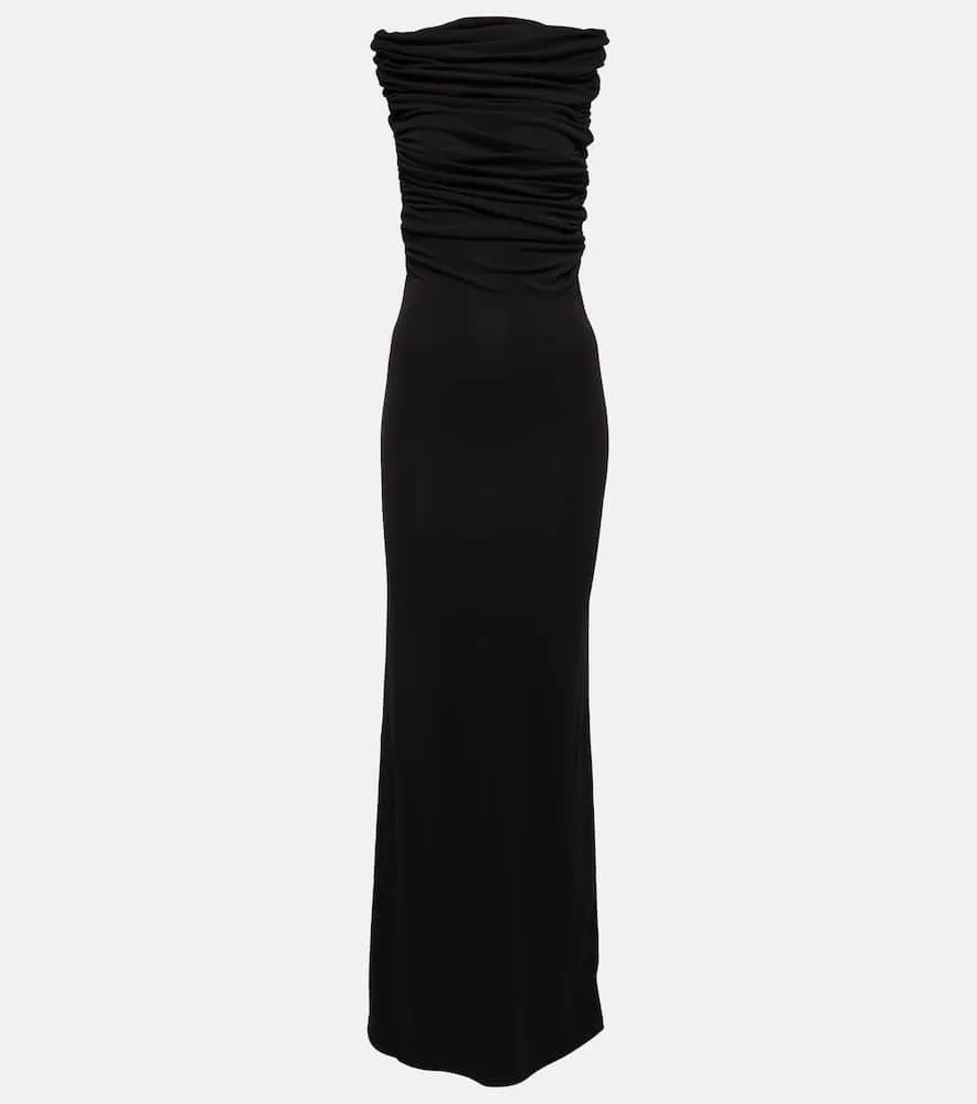 Christopher Esber Sculpted ruched maxi dress