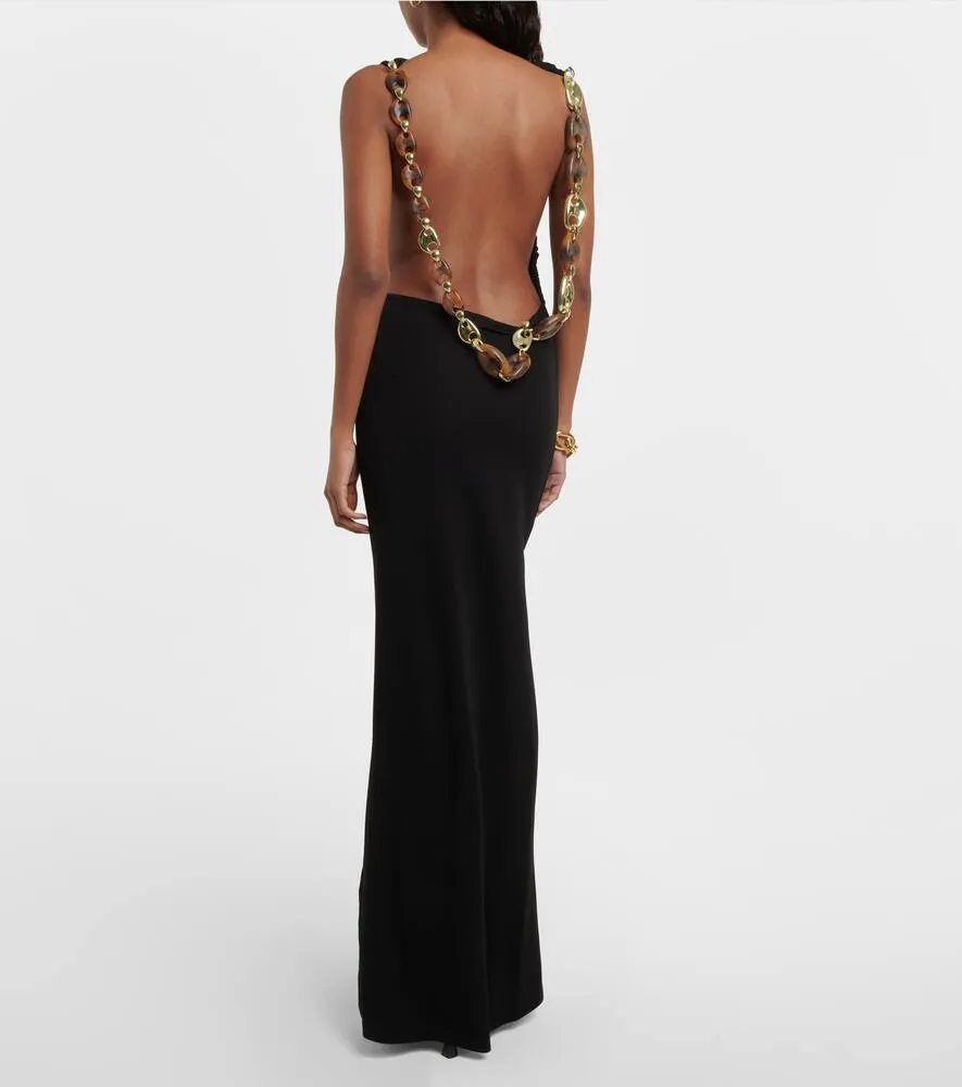 Christopher Esber Sculpted ruched maxi dress