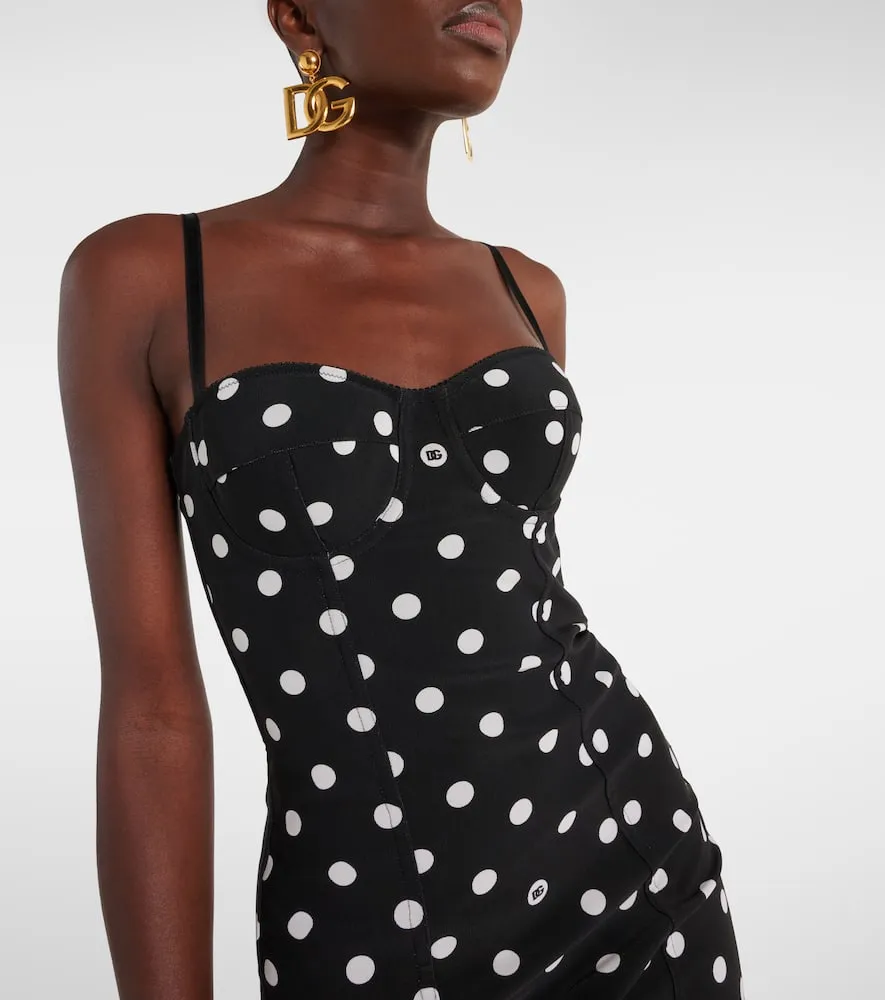 Dolce&Gabbana Polka-dot midi dress