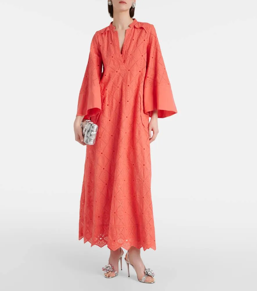 Dorothee Schumacher Generous Gaze broderie anglaise kaftan