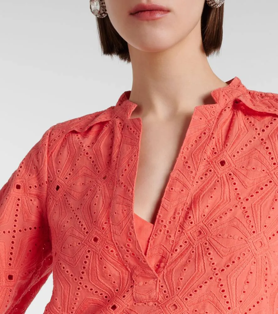 Dorothee Schumacher Generous Gaze broderie anglaise kaftan