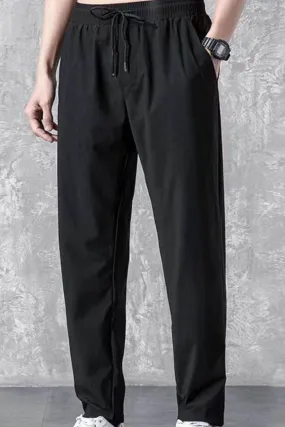 Drawstring Pants with Pockets