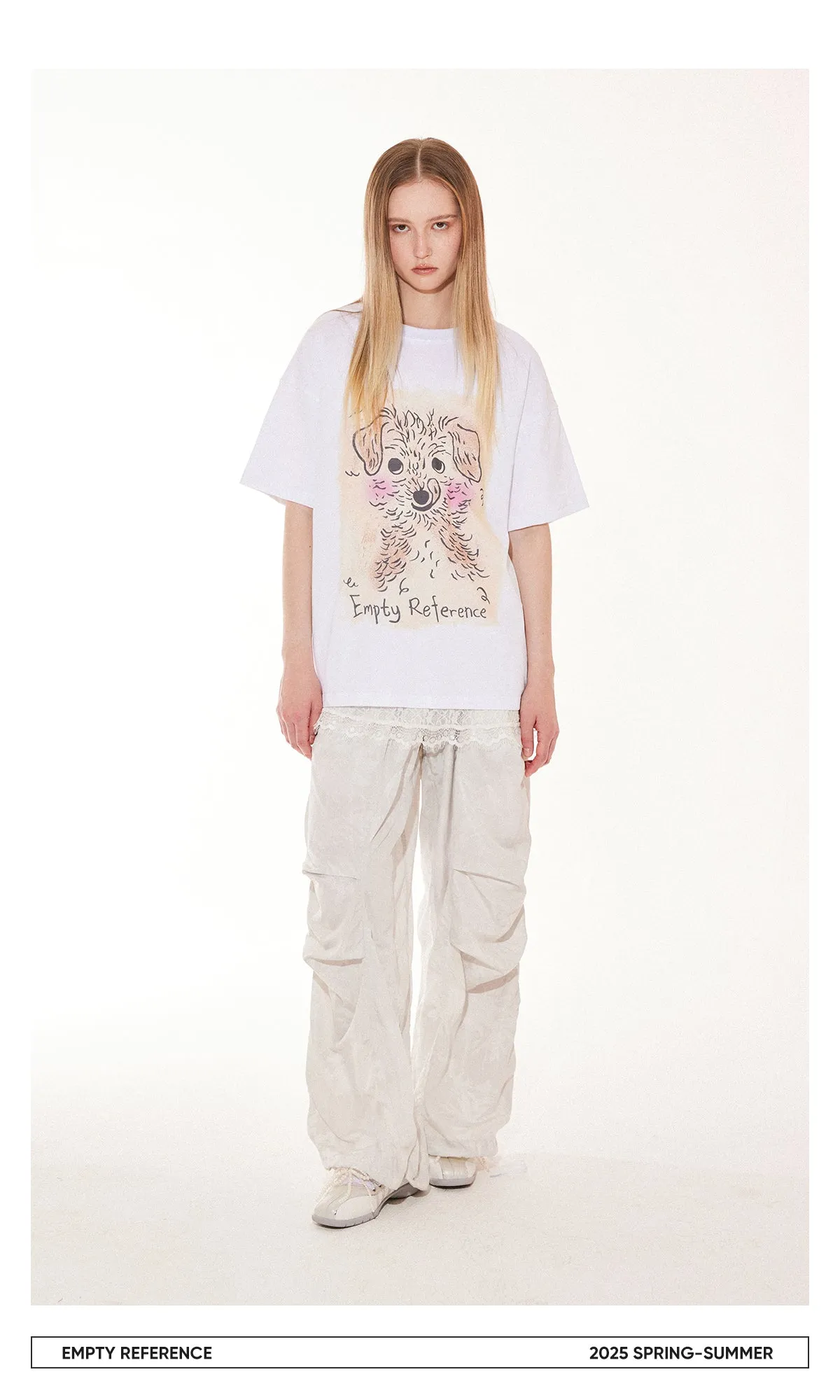 Drawstring Parachute Pants