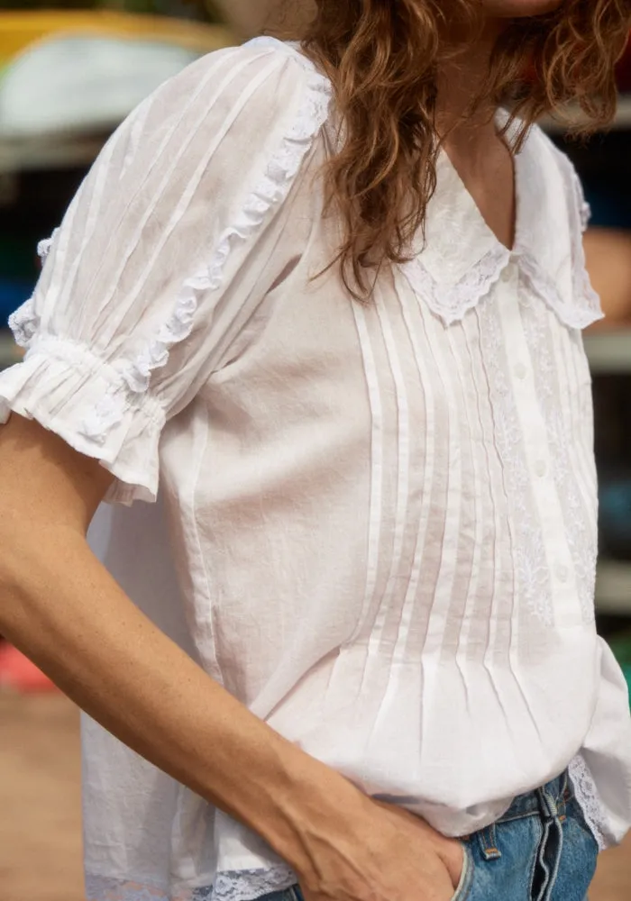 Ellory Blouse - White