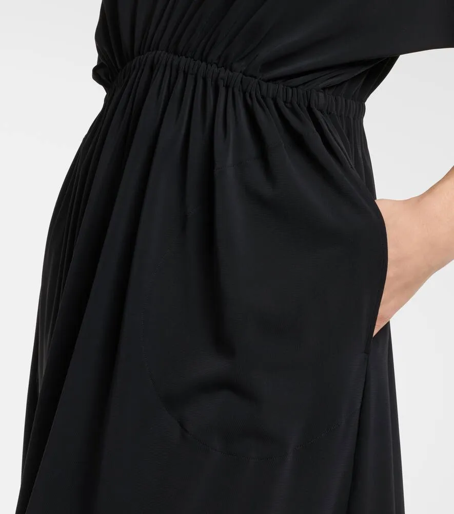 Eres Adele gathered jersey maxi dress