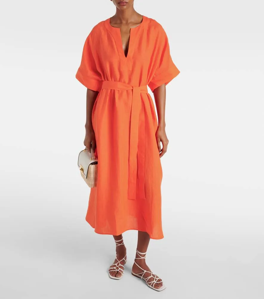 Eres Bibi linen kaftan