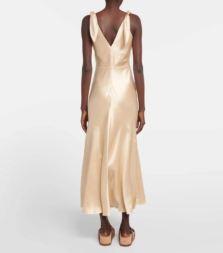 Gabriela Hearst Silk satin gown