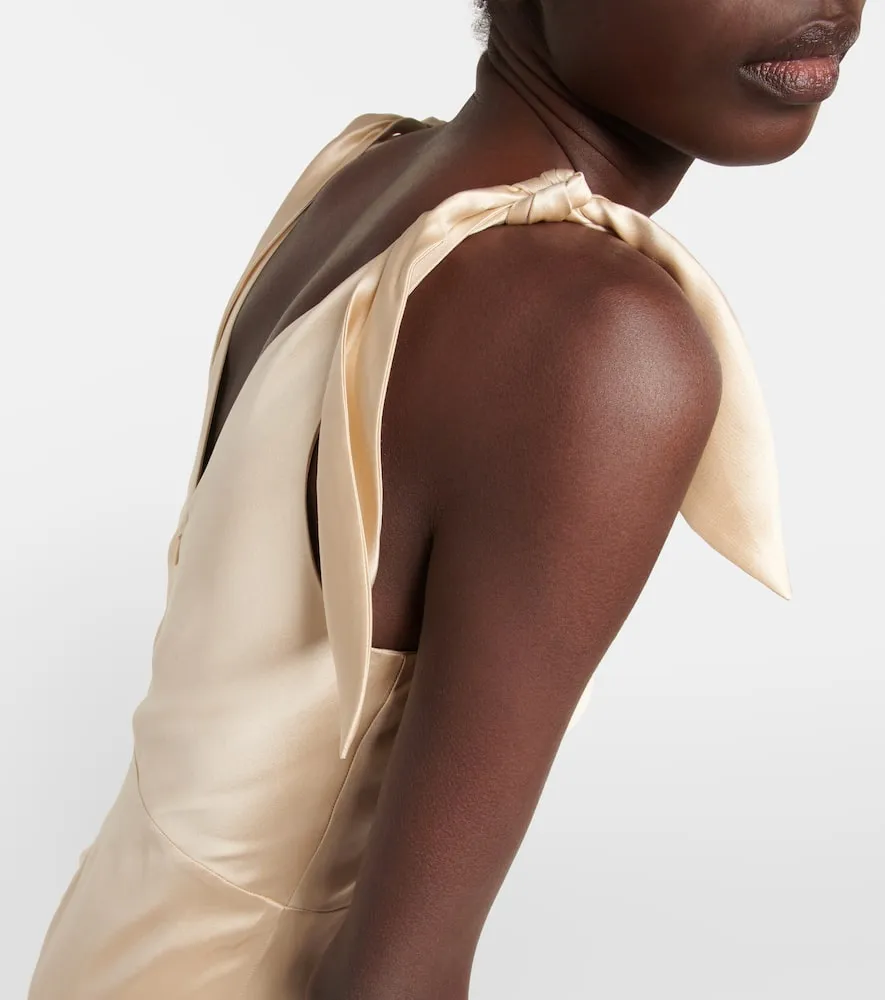 Gabriela Hearst Silk satin gown