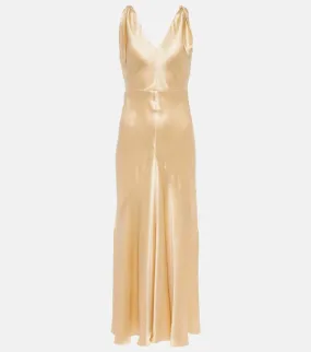 Gabriela Hearst Silk satin gown
