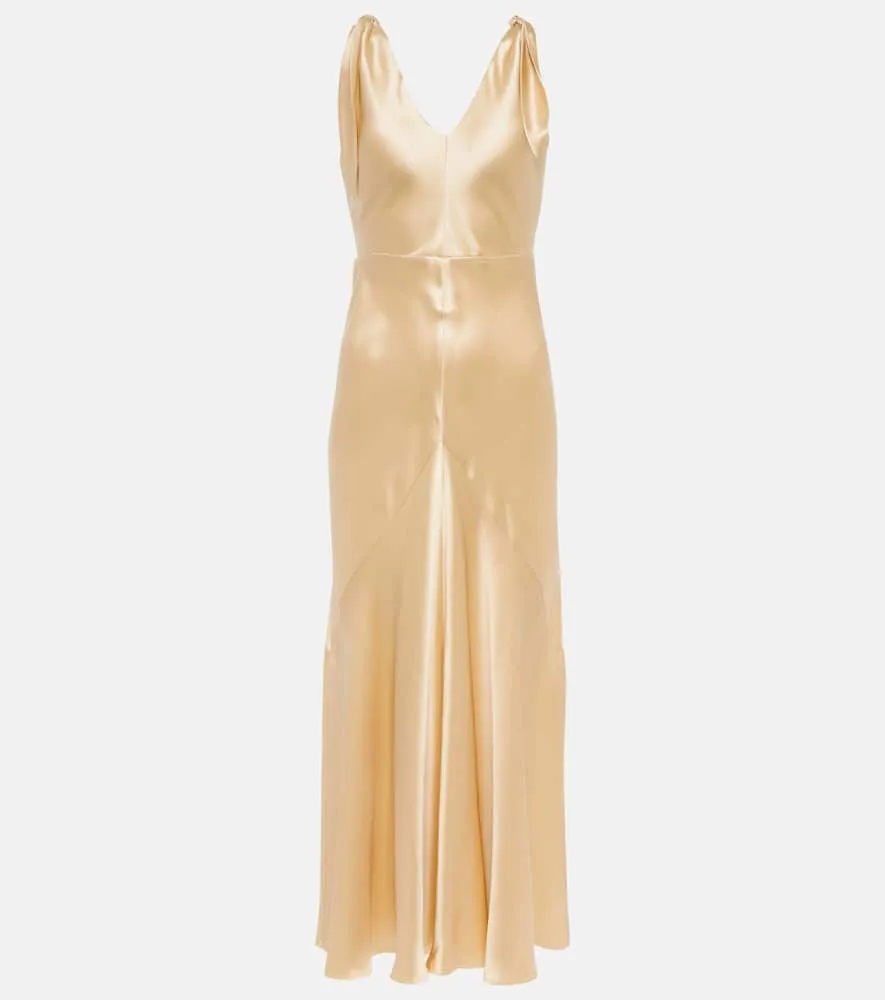 Gabriela Hearst Silk satin gown