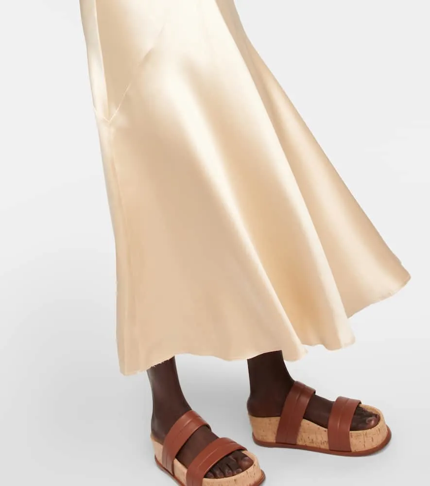 Gabriela Hearst Silk satin gown