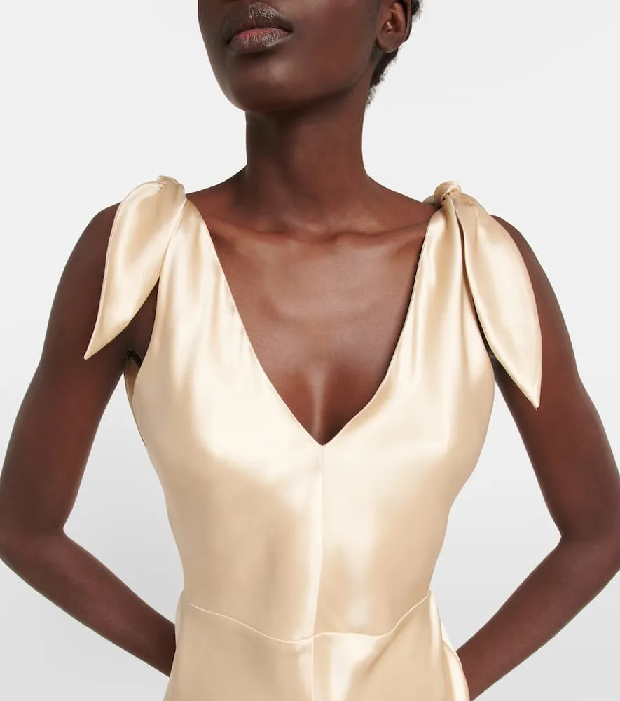 Gabriela Hearst Silk satin gown