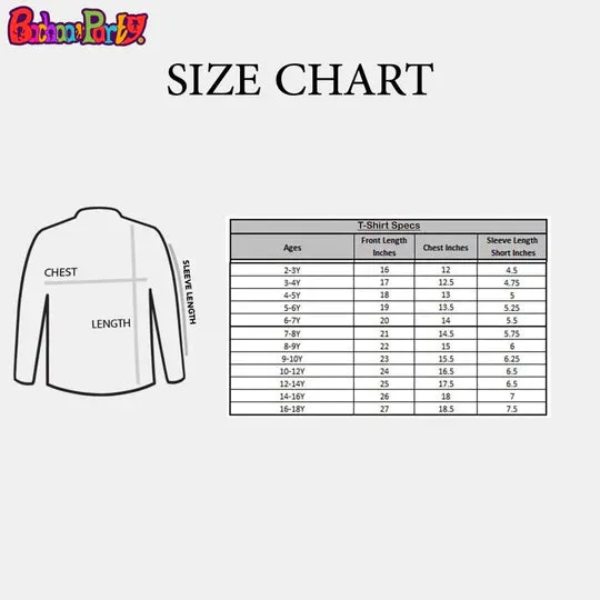 Girls T-Shirt Character- Sky Blue