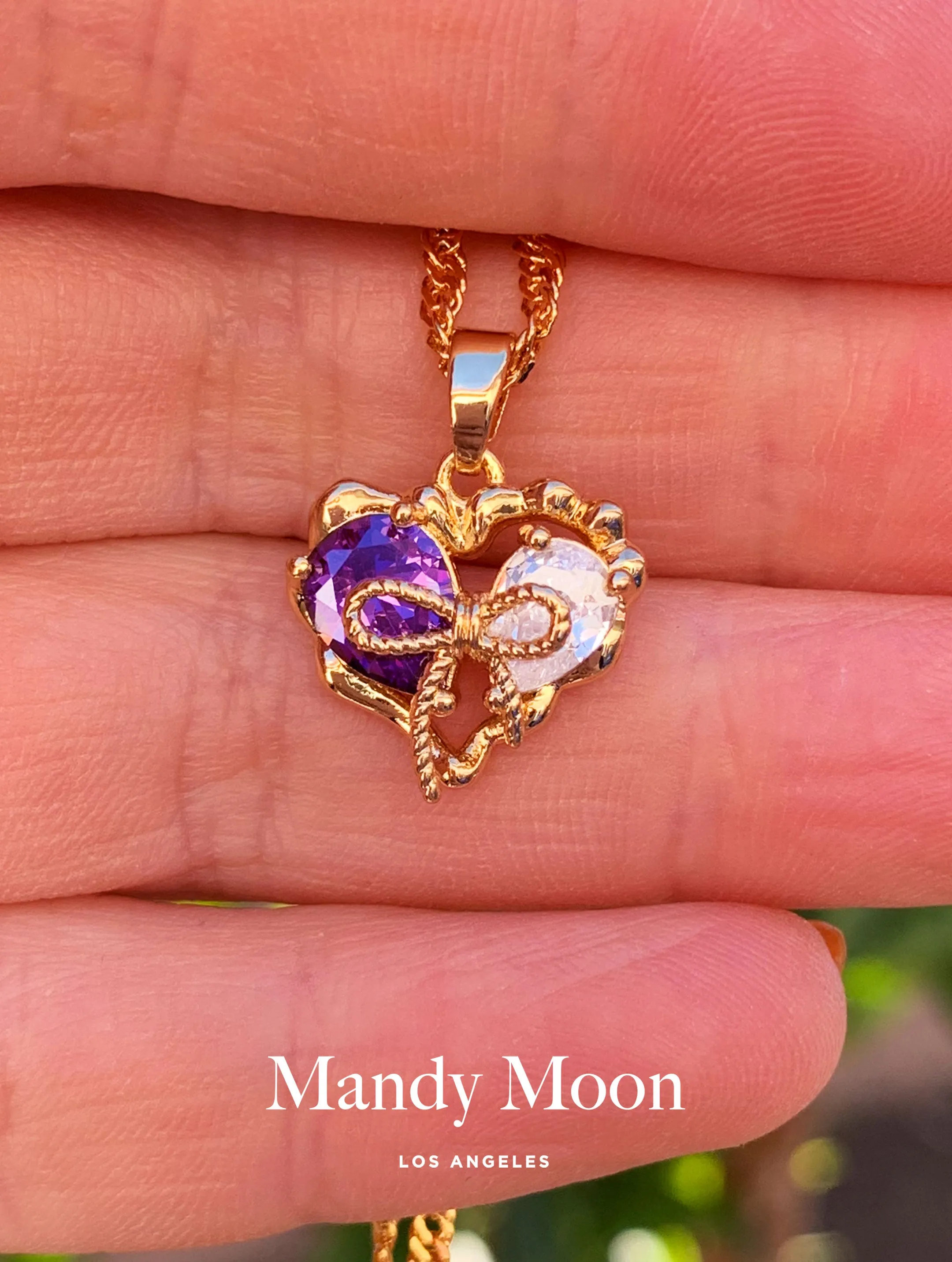 Knotted Heart Necklace