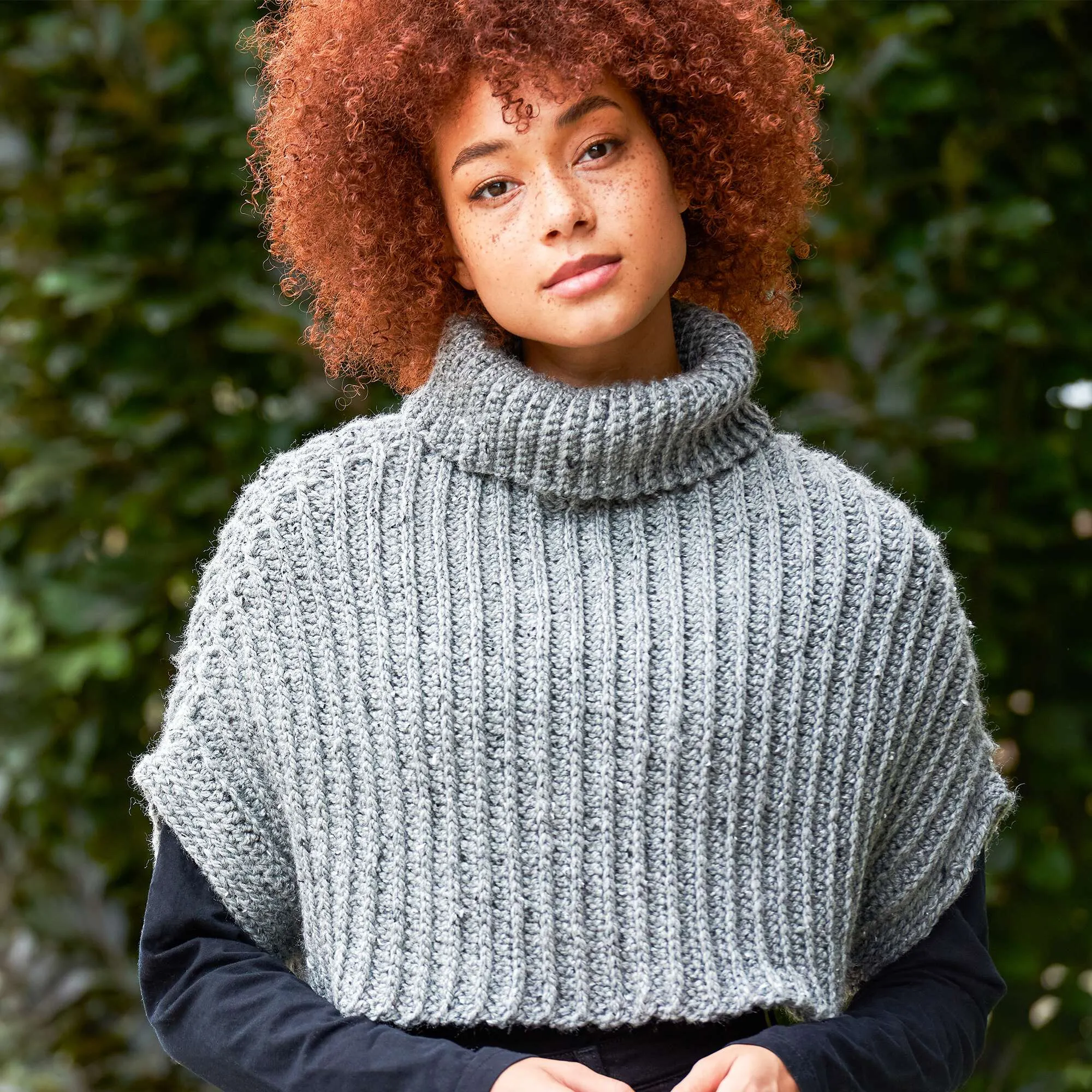 Patons Ribbed Crochet Cocoon