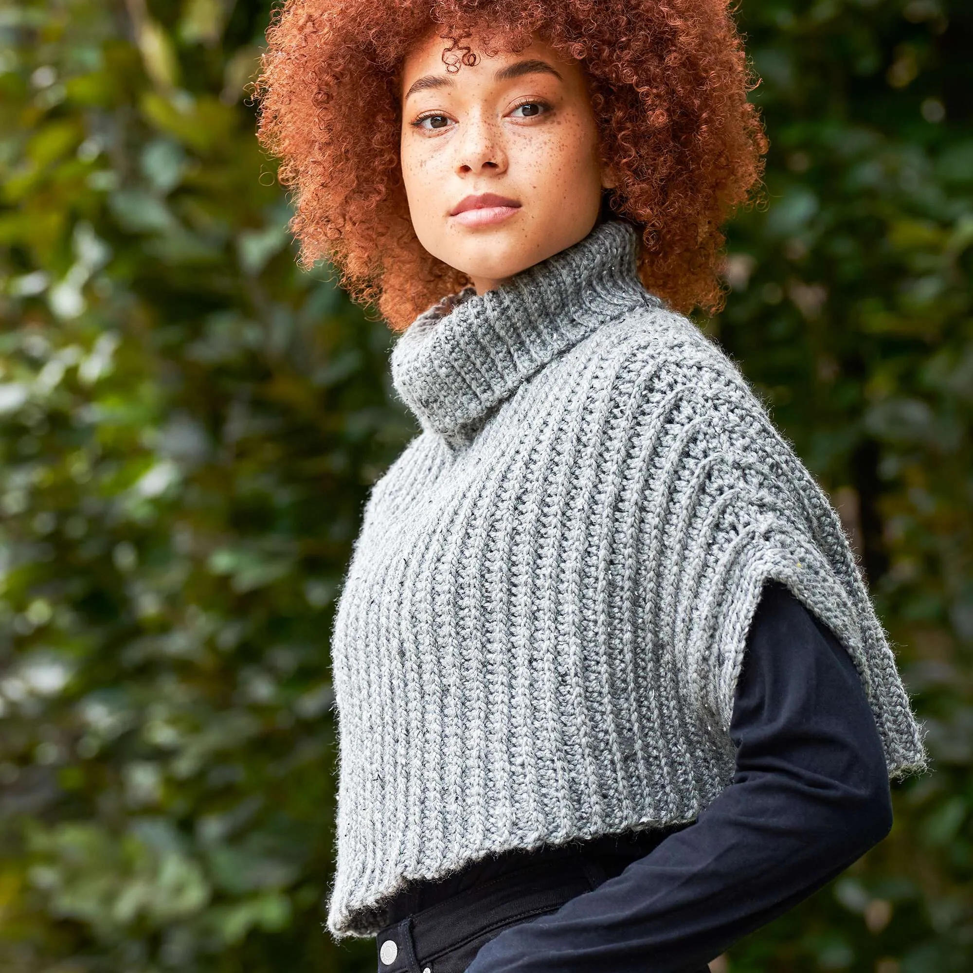 Patons Ribbed Crochet Cocoon