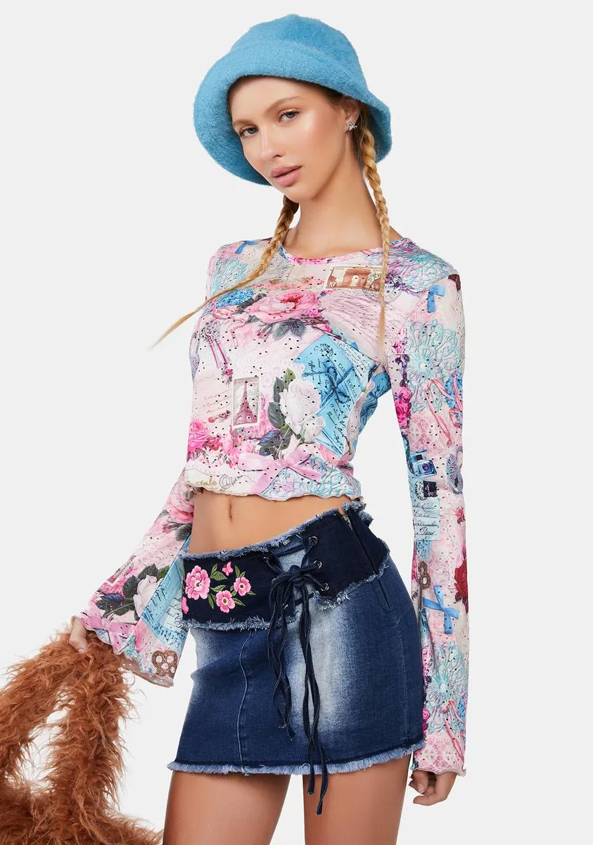 Picture Perfect Summer Crop Top