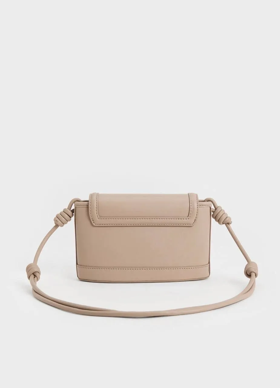 Raffia Knotted Strap Bag
