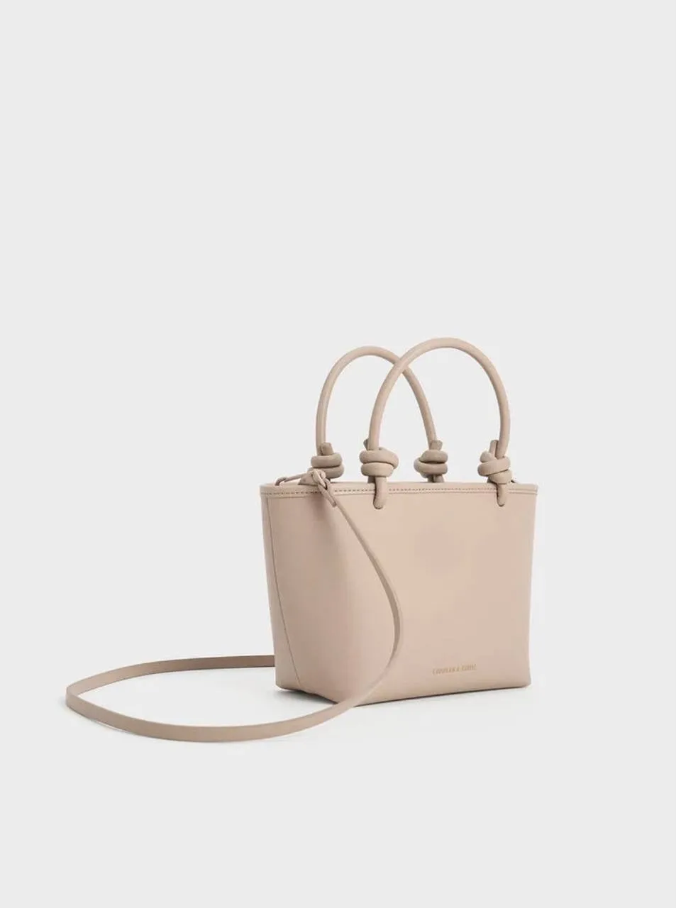 Sabine Knotted-Handle Tote Bag
