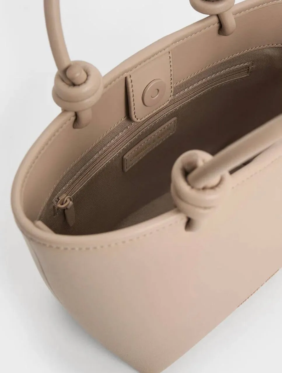 Sabine Knotted-Handle Tote Bag