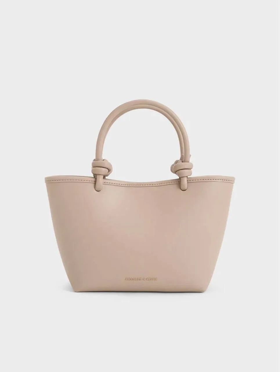 Sabine Knotted-Handle Tote Bag