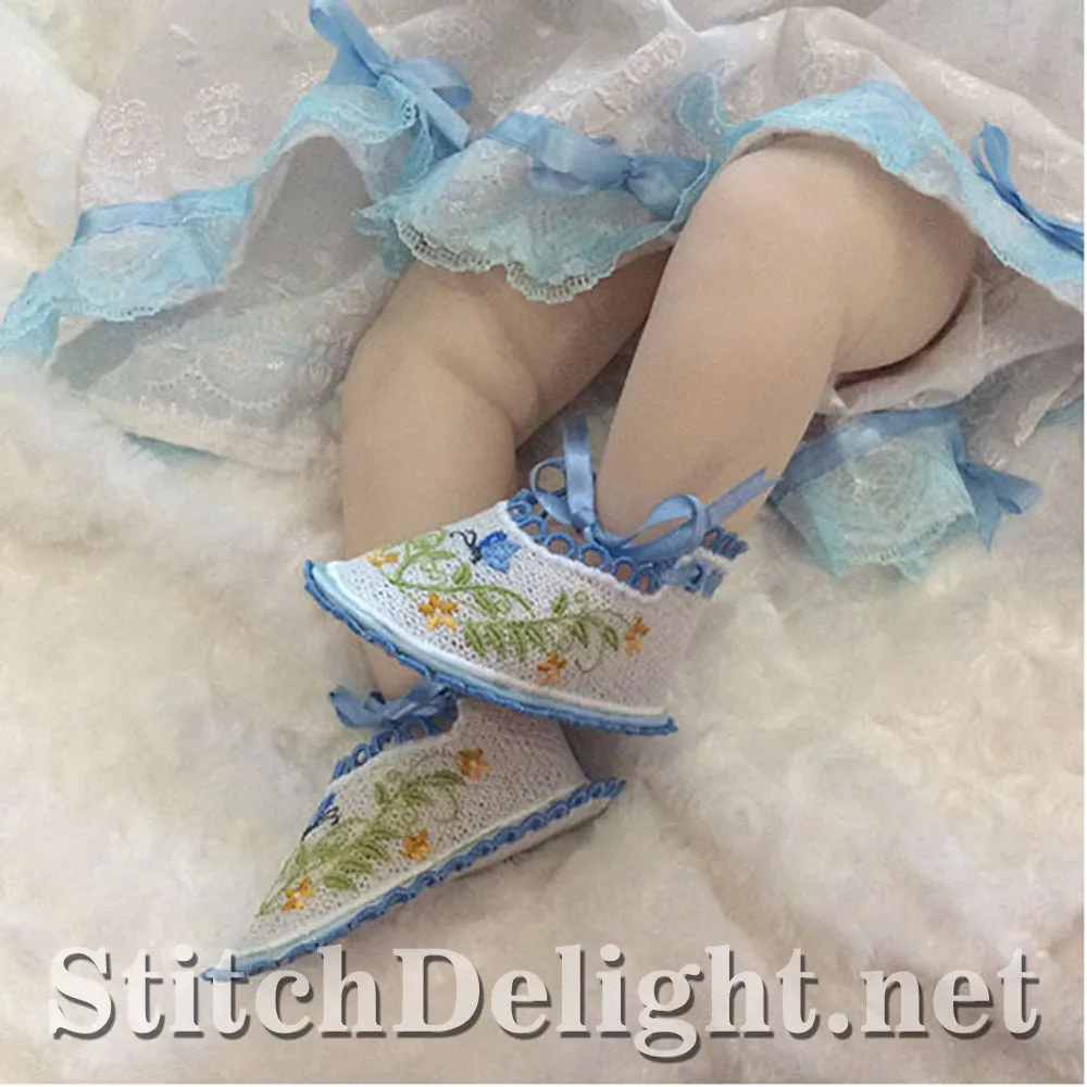 SDS0740 FSL Baby Booties