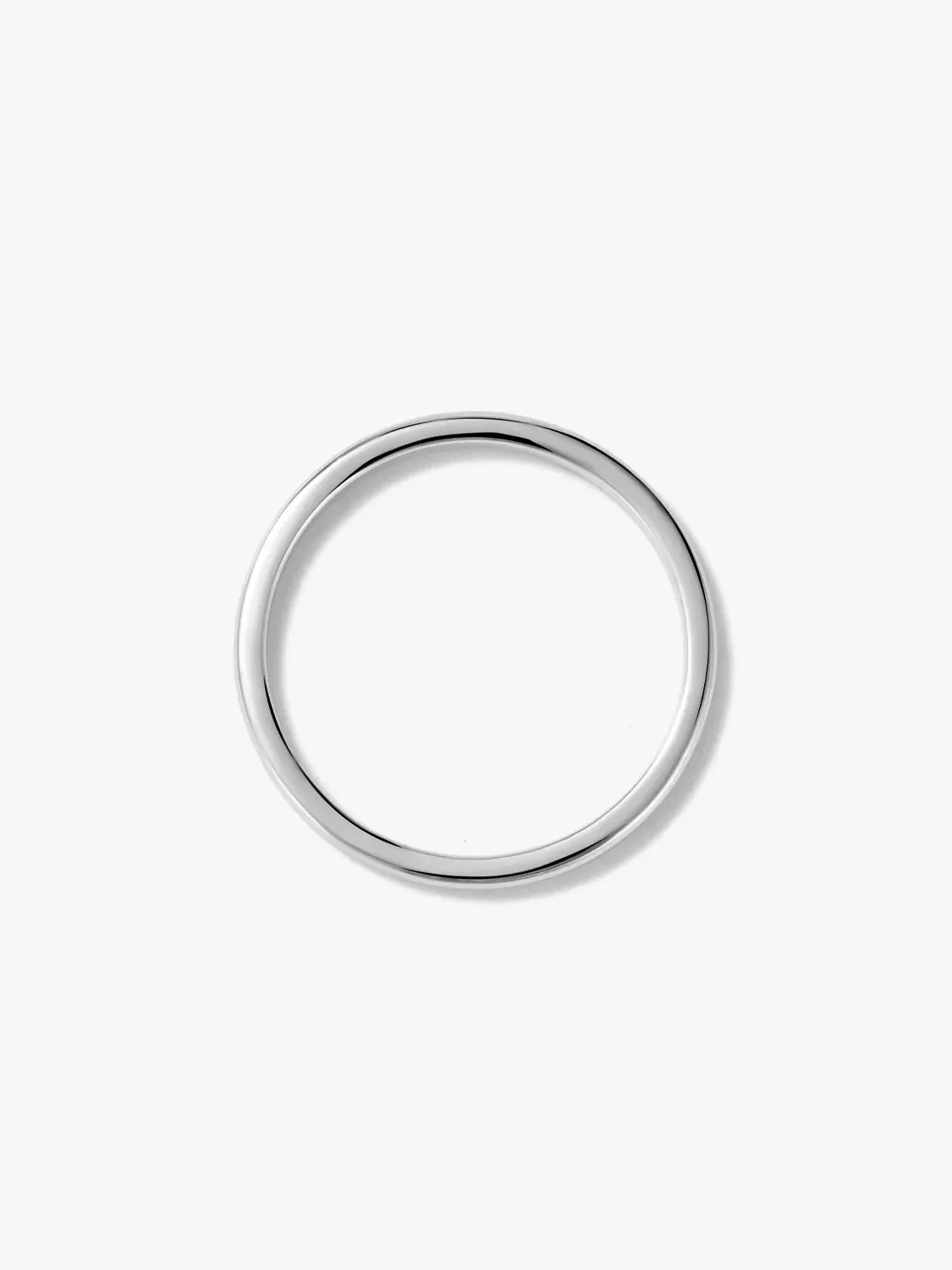 Silver Thin Stacker Ring